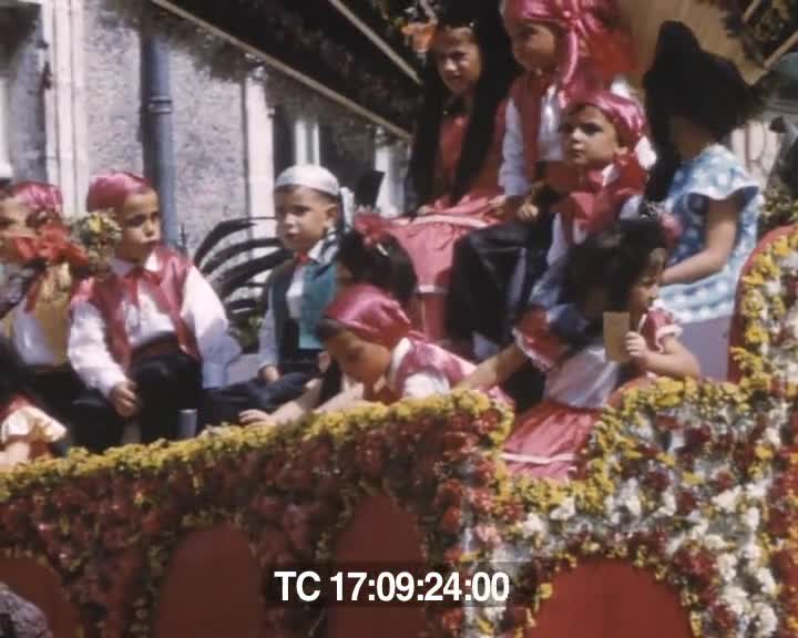 Fête des fleurs à Savenay 1959/61