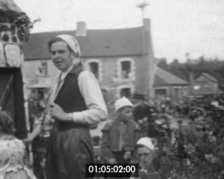 Saint-Clet – la fête des fleurs – 25 mai 1930
