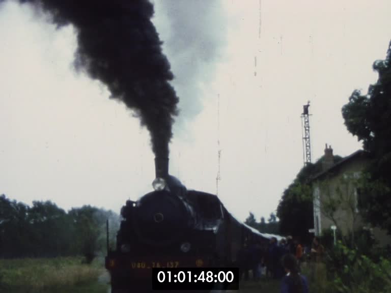 À bord d'un train à vapeur