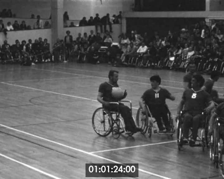 Basket à Kerpape, handicapés
