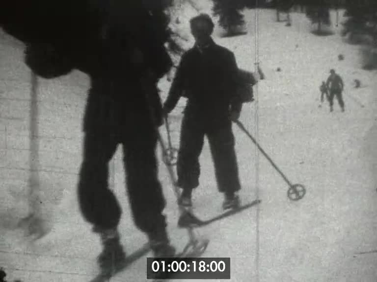 Ski wolfgang 1932, les débutantes