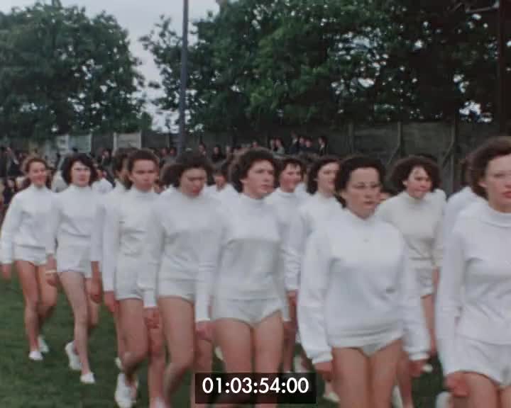 Fête des écoles publiques de Guingamp 1956
