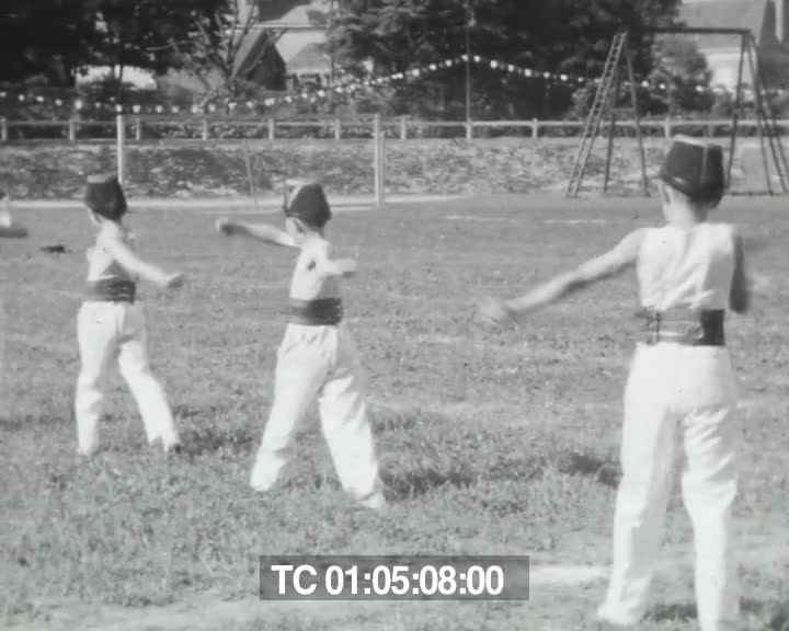 Fête des jeux au collège St-François Xavier 1948