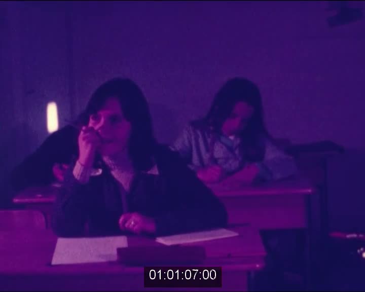 En classe