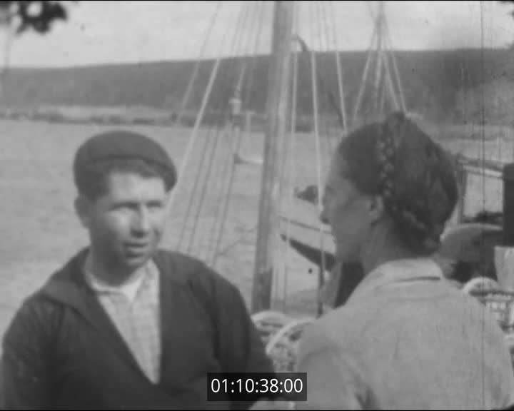 Août 1950 - Bénodet...