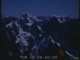 Vacances à Chamonix août 1957