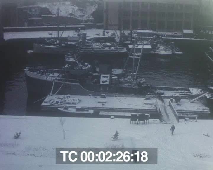 Neige à Brest, hiver 1962-63