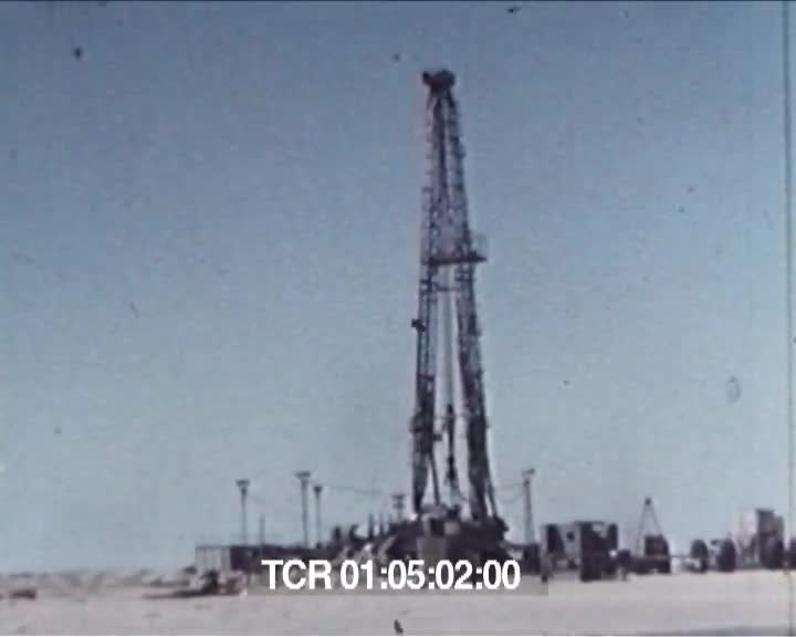 Libye 1967 travaux pétroliers ; grève du Joint Français