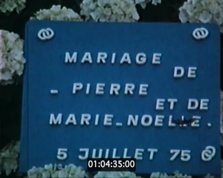 Mariage de Pierre et Marie-Noëlle