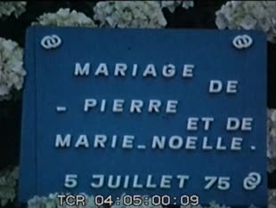 Mariage de Pierre et Marie-Noëlle