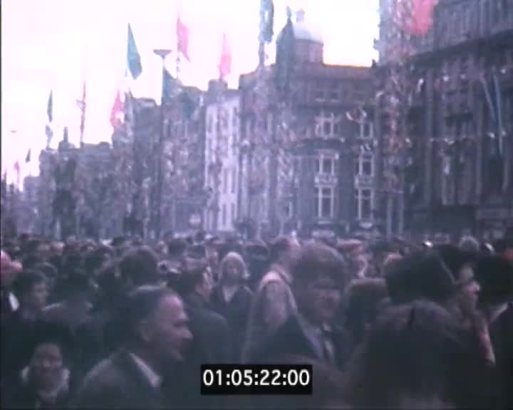 Voyage en Irlande 1966 - Fête des cornemuses à Brest