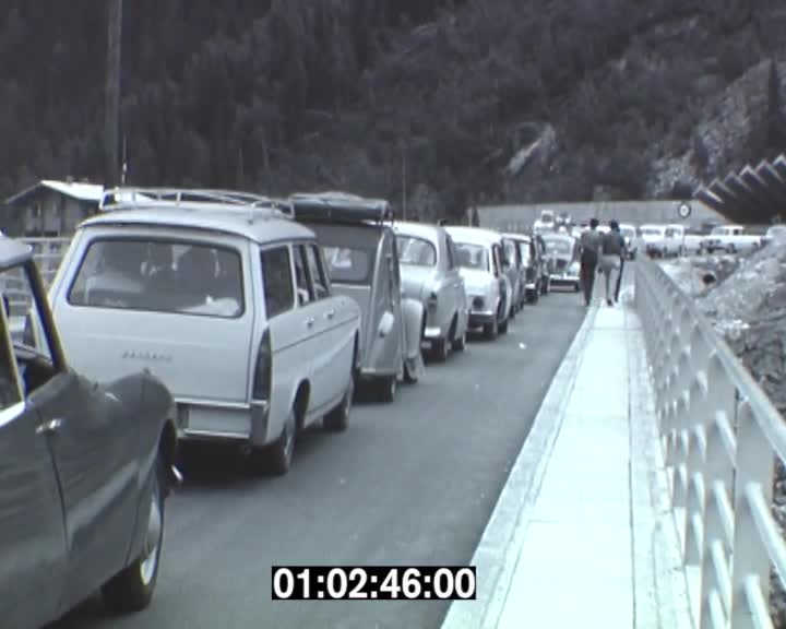 Inauguration du tunnel du Mont-Blanc